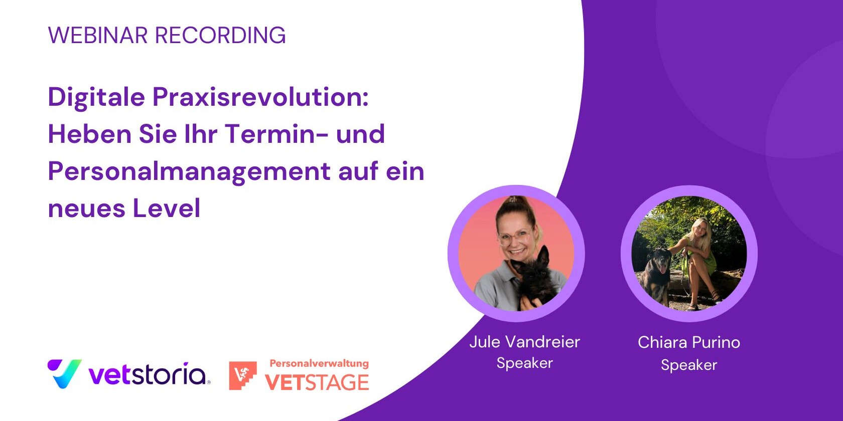 Webinar Digital practice revolution - Vetstoria meets Vetstage