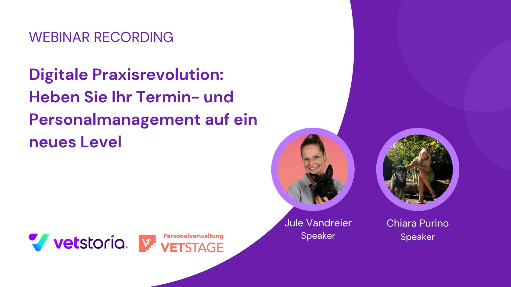 Webinar Digital practice revolution - Vetstoria meets Vetstage